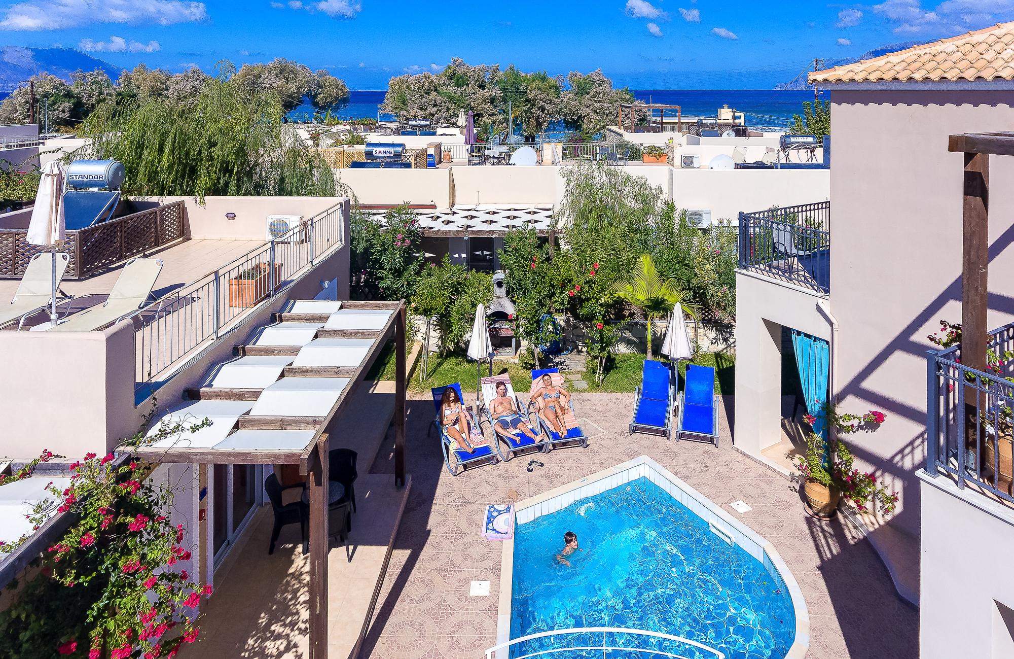 Azure Beach Kíssamos Zewnętrze zdjęcie
